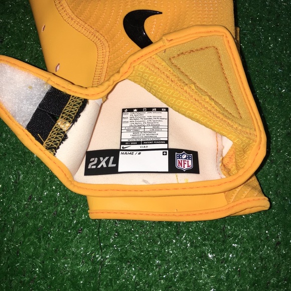 EUC NFL NIKE VAPOR JET 8.0 WR FOOTBALL GLOVES MAGNIGRIP+ - Picture 5 of 6